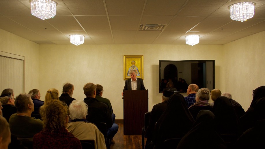 Journalist and Scholar David Satter Speaks at Seminary